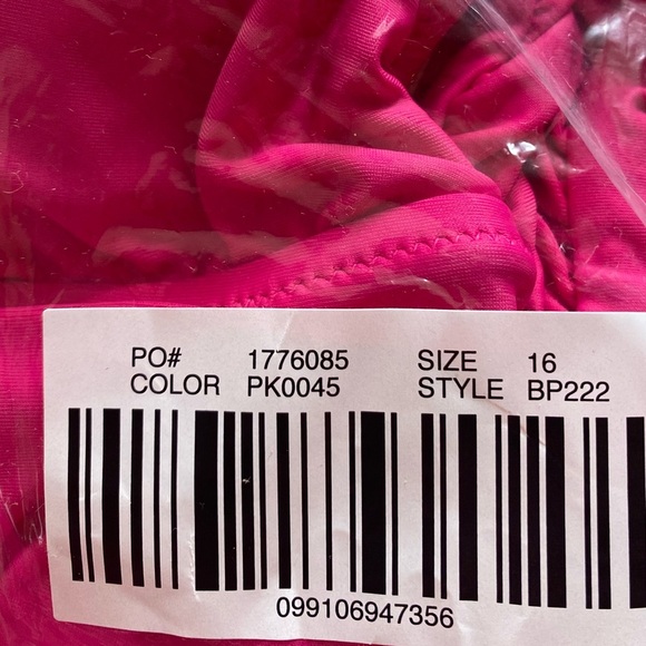 J. Crew Fuchsia Pink Ruched Ruffle One Piece Swimsuit Bathing Suit Women’s NEW - Picture 10 of 12